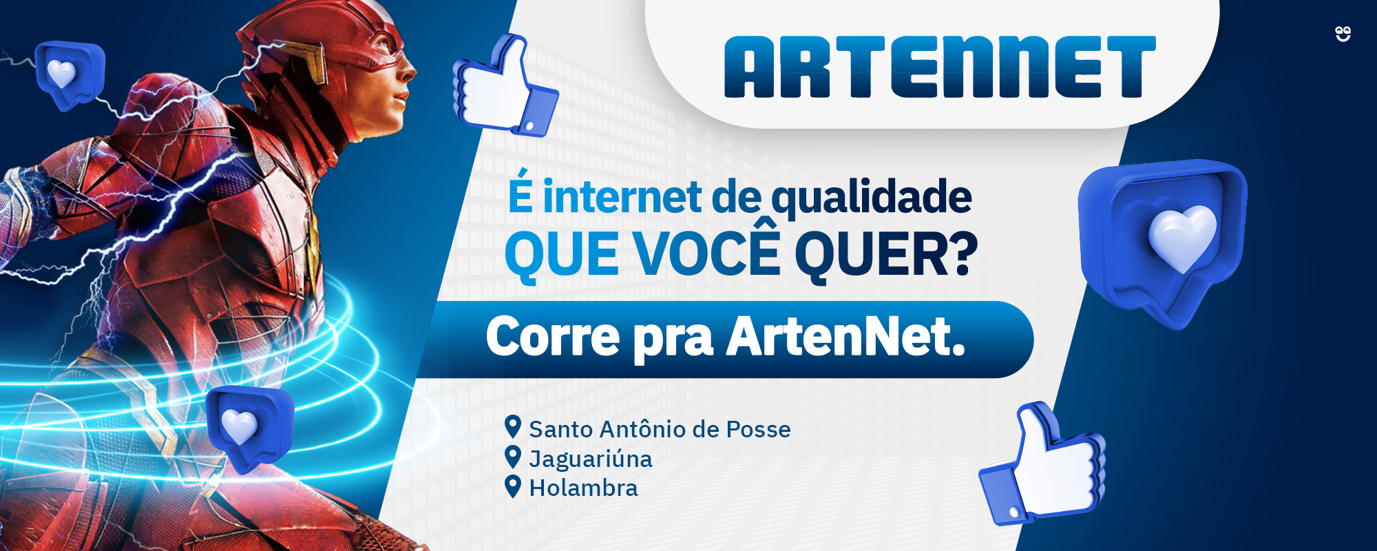 Internet Fibra Óptica em Santo Antônio de Posse, Jaguariúna e Holambra